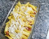 صورة لخطوة 5 من وصفة بطاطس لافا بالنقانق غير عن العادة 😋