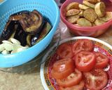 A picture of step 3 of Eggplant Maqluba Recipe 🍆.
