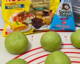 Foto langkah ke 6 dari resep Bakpao Pandan Isi Kacang Ijo Kupas.