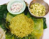 Hình bước làm 1 của món Xôi cốm đậu xanh