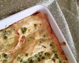 Foto del passaggio 2 della ricetta Lasagna Bianca con Piselli e Ricotta Marzotica