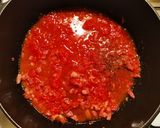 Une image de l'étape 4 de Pâtes à l'Amatricienne 