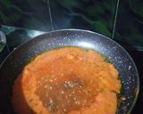A picture of step 2 of Green peas MakhaniCurry.