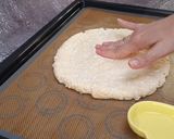 A picture of step 4 of Tomato & Mozzarella Breakfast Pie with Cottage Cheese Dough.