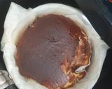 Foto langkah ke 4 dari resep Nutella Basque Burn Cheesecake AIRFYER.