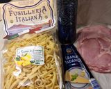 Petrezselymes - sonkás tészta recept fázis 1 fotója