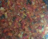 Foto del paso 2 de la receta Pota en salsa con fideos de arroz