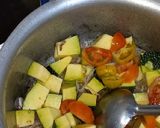 A picture of step 2 of Kasi Phal Sabzi. (Kaddu Ki Bhujiya).