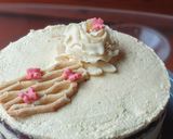 Foto del passaggio 6 della ricetta Naked Cake di farro al caffè con crema al burro e mascarpone