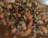 A picture of step 5 of Dal Makhni (without onion).