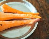 A picture of step 1 of Delicious healthy carrot Ginger tasty soup for bye bye winter.