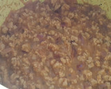 Foto del paso 3 de la receta: Hojas de col rellenas de soja texturizada (con salsa al jerez, almendras y queso)