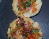 A picture of step 6 of Bread Uttapam.
