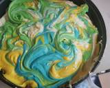 Kek marble warna warni kehidupan