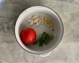 A picture of step 3 of Chana Dal ❦.