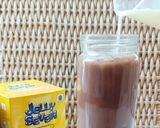 Foto langkah ke 4 dari resep Es Choco Hazelnut Pudding.
