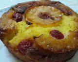 A picture of step 10 of Pineapple 🍍 upside-down tea cake.