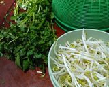Foto langkah ke 2 dari resep Sayur Urap Selada Air-Tauge-Jipang/Labu Siam.