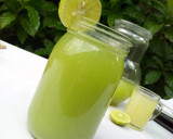 A picture of step 1 of Cucumber lemonade🍹.