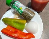 Foto del paso 1 de la receta: Noodles de arroz con salsa de tomate casera y panceta