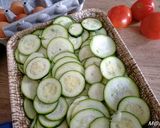 Une image de l'étape 1 de Gratin de courgettes aux œufs au Cook Expert.