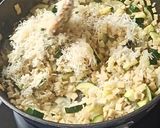 Une image de l'étape 2 de Risotto de crozets au sarrasin et dés de courgettes.