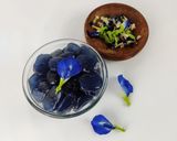 Foto langkah ke 4 dari resep Manisan Kolang-Kaling Biru Telang.