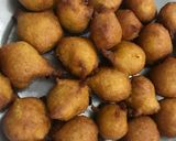 A picture of step 3 of Desai vada.