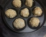A picture of step 4 of Kathal Sabudana Appe.