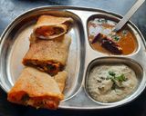 A picture of step 5 of Street style mysoor masala dosa.