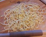 A picture of step 7 of Troccoli alla Puttanesca with Salted Cod.