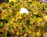 A picture of step 4 of Potato Masala for Dosa.