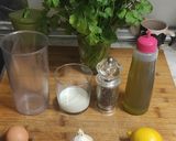 Foto del paso 1 de la receta: Salsa de ajo 🧄🌿