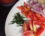 Foto langkah ke 1 dari resep Sambal cumi masak daun melinjo.