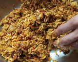 A picture of step 3 of Spicy Bhel.