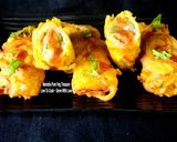 A picture of step 5 of Potato Stuffed Onion Bread Roll Fritters - Aloo Pyaz Bread Roll Pakore.