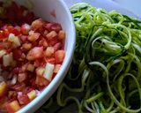 Foto del paso 5 de la receta: GAZPACHO Con Tallarines de Calabacín...!