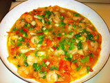Crema de camarones