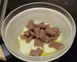 A picture of step 1 of ✓ Quick Chocolate Pie.
