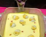A picture of step 3 of Mango Cream With Stuffed Lychee Desserts.