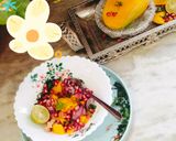 A picture of step 3 of Mango Chatpata Salad (Masala Bundi with Mango salad) 🥗.