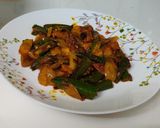 भिंडी मसाला (bhindi masala recipe in Hindi) रेसिपी चरण 3 फोटो