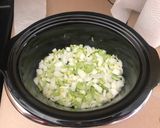 A picture of step 2 of Crockpot Chicken and Dumplings.