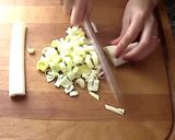 Foto del paso 1 de la receta Pastelitos de champiñones con jamón serrano