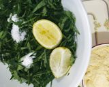 রুজোট পাতার বড়া। Perilla leaf fritters রেসিপির ধাপ 1 ছবি