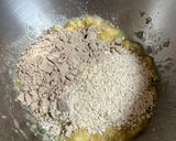 A picture of step 3 of Banana Chocolate High-Protein Muffins 🍰.