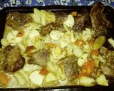 Foto del paso 5 de la receta: Pechito de cerdo con Papas al horno