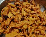 A picture of step 5 of Corn flour pakoda.