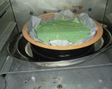 Foto langkah ke 6 dari resep Pandan Ogura Cake.