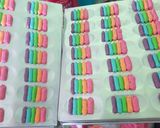 Foto langkah ke 6 dari resep 232. Lidah Kucing Pelangi a.k.a Rainbow Cat's Tongue.